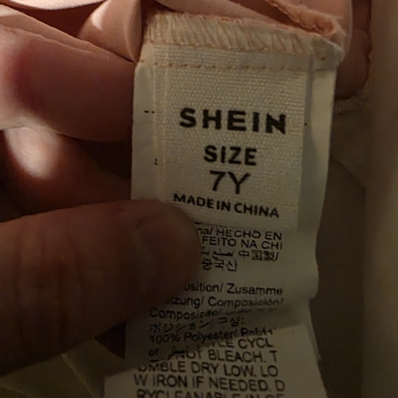 Pink Lace Dress with Bows - Picture 7 of 7